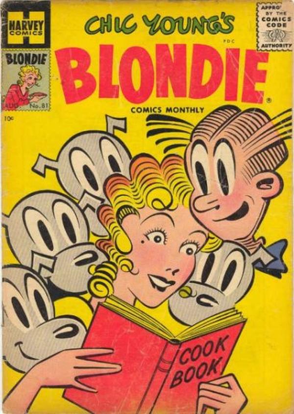 Blondie Comics Monthly #81 cover