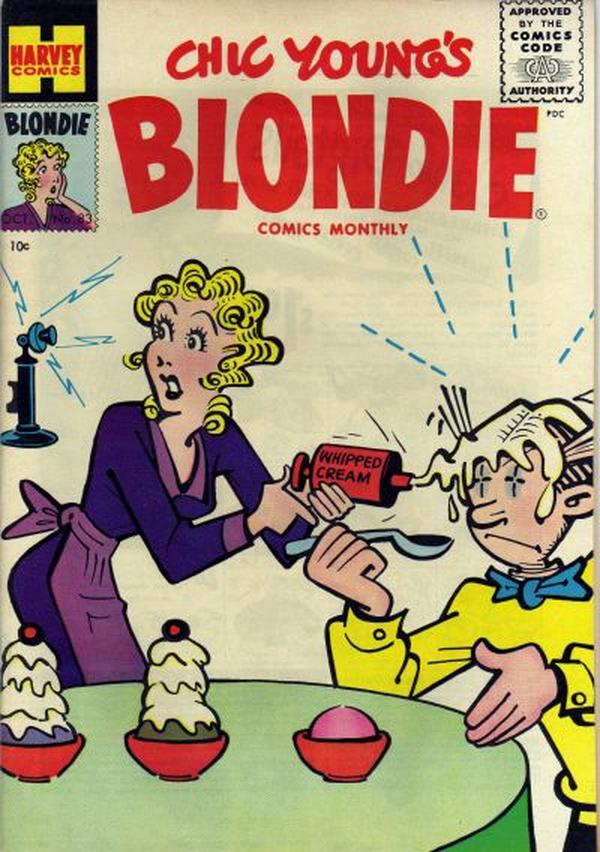 Blondie Comics Monthly #83 cover