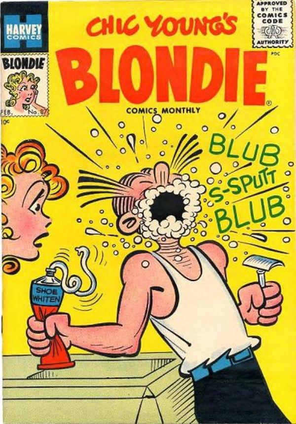Blondie Comics Monthly #87 cover