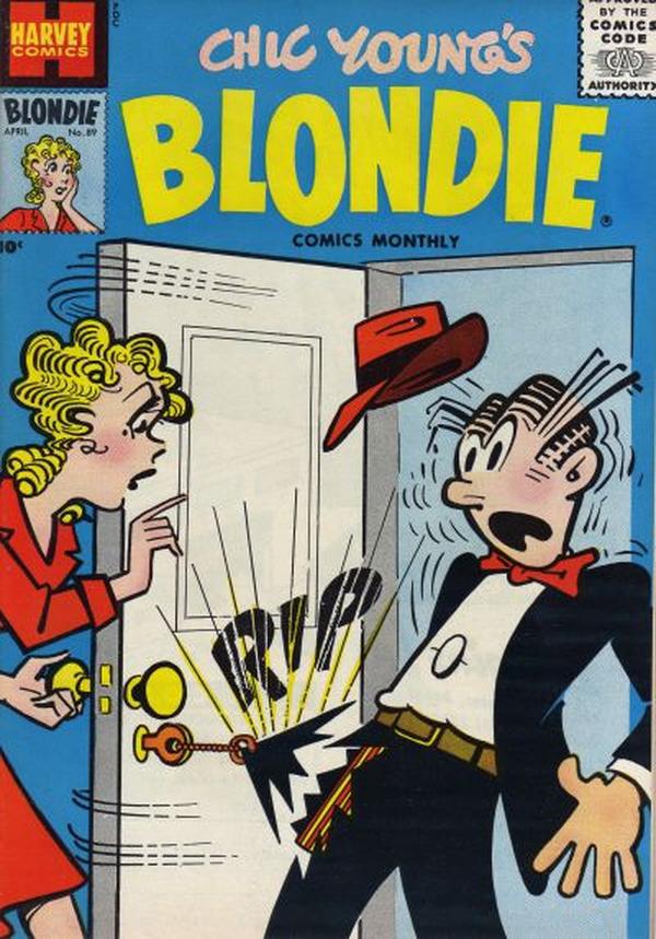 Blondie Comics Monthly #89 cover