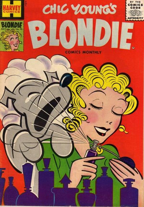 Blondie Comics Monthly #90 cover