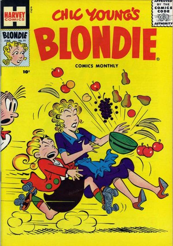 Blondie Comics Monthly #91 cover