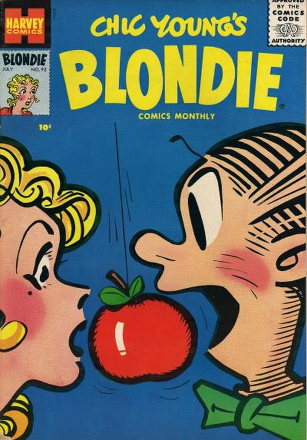Blondie Comics Monthly #92 cover