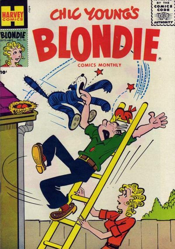 Blondie Comics Monthly #94 cover