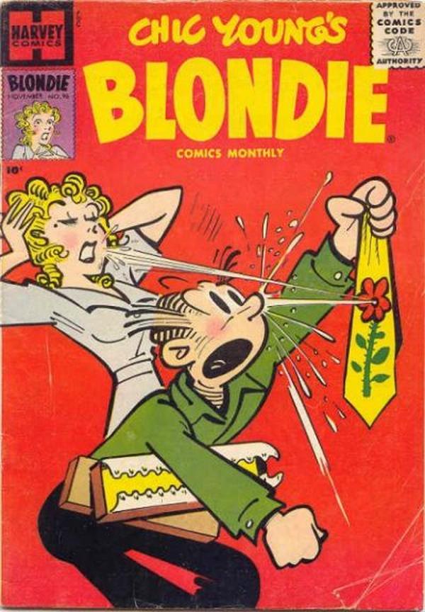 Blondie Comics Monthly #96 cover