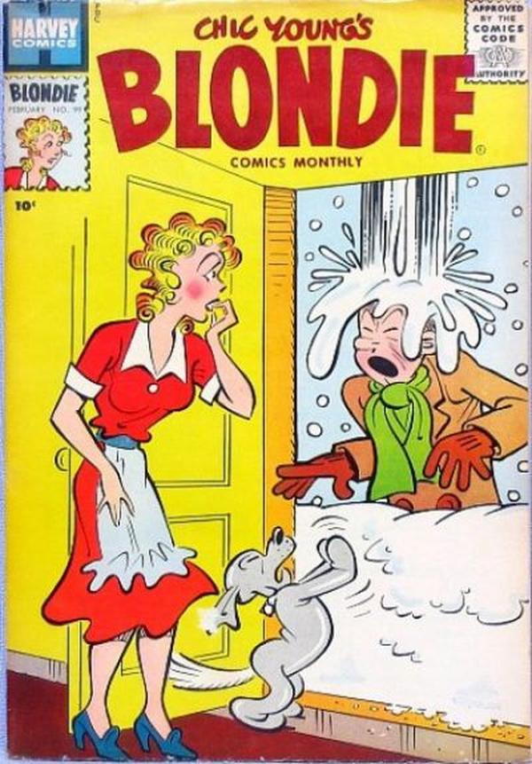 Blondie Comics Monthly #99 cover