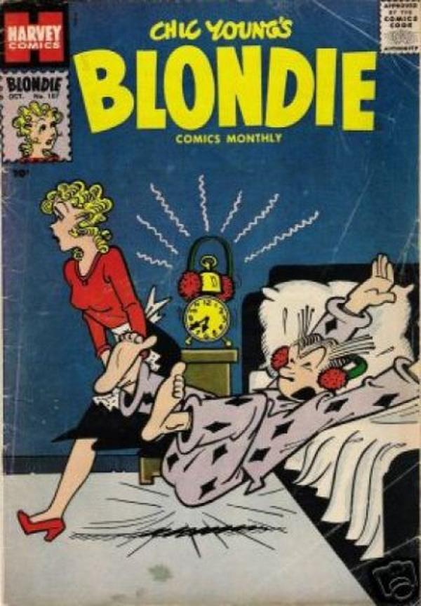 Blondie Comics Monthly #107 cover