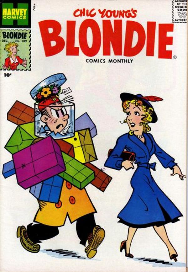 Blondie Comics Monthly #109 cover