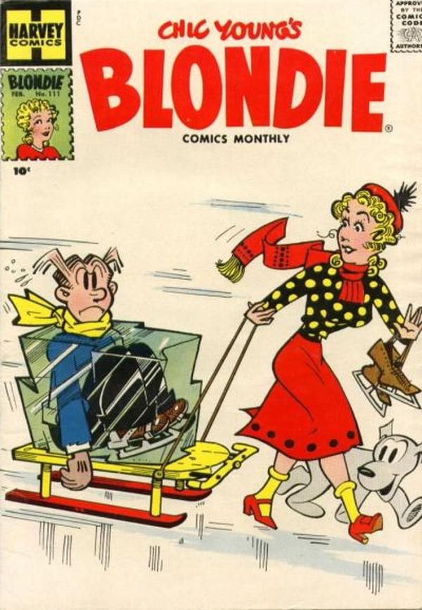 Blondie Comics Monthly #111 cover