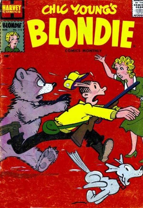 Blondie Comics Monthly #112 cover