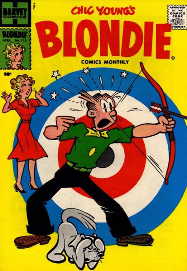 Blondie Comics Monthly #113 cover