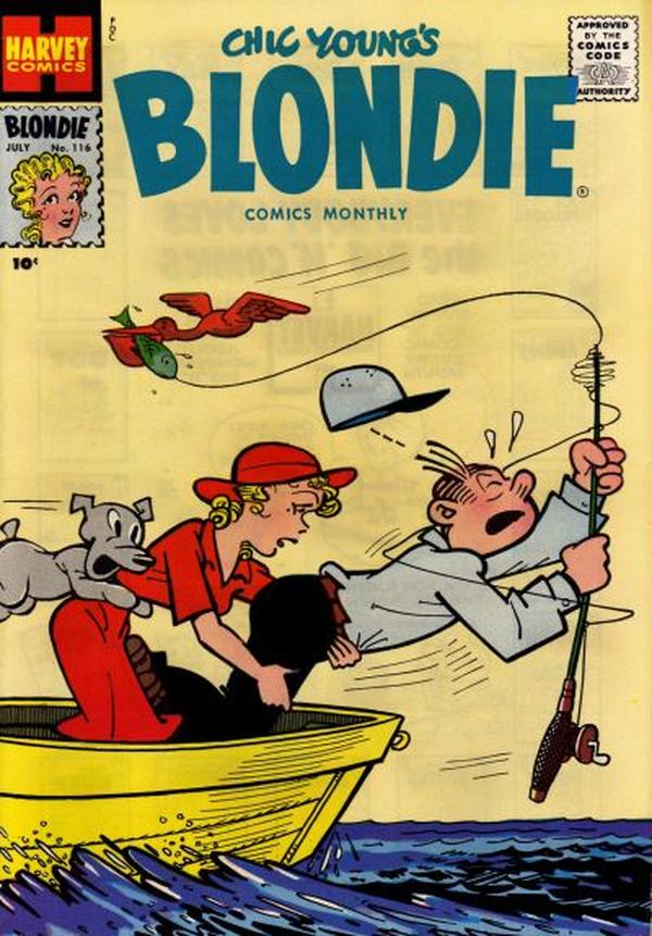 Blondie Comics Monthly #116 cover