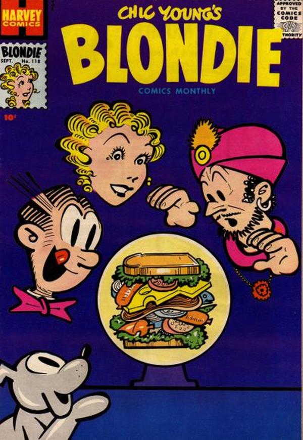 Blondie Comics Monthly #118 cover