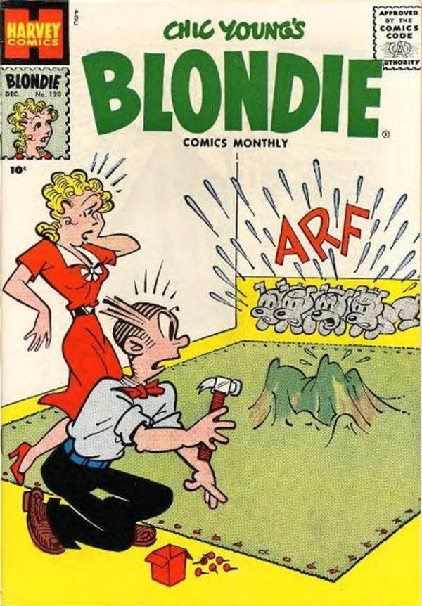 Blondie Comics Monthly #120 cover