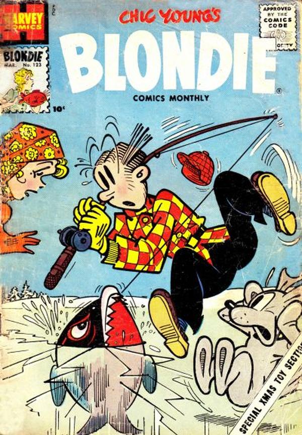 Blondie Comics Monthly #123 cover