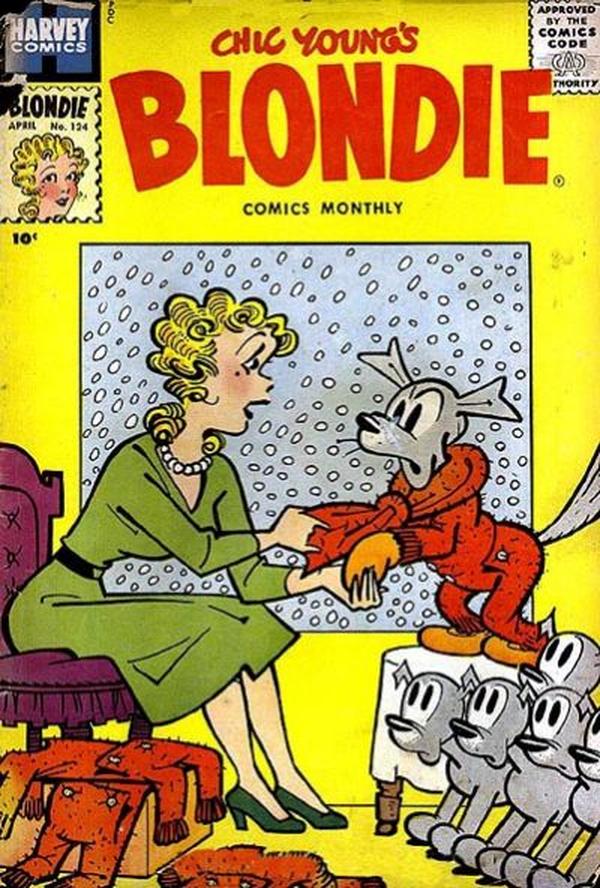 Blondie Comics Monthly #124 cover