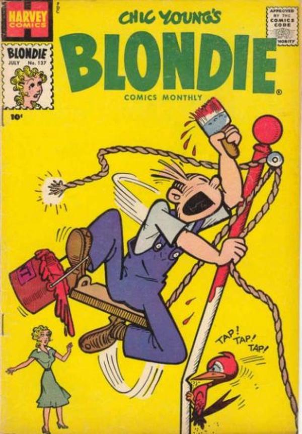 Blondie Comics Monthly #127 cover