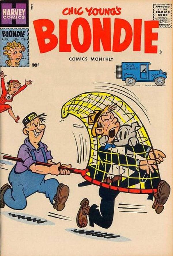 Blondie Comics Monthly #128 cover
