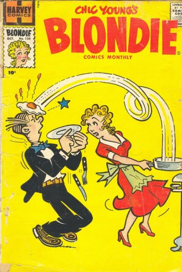 Blondie Comics Monthly #130 cover