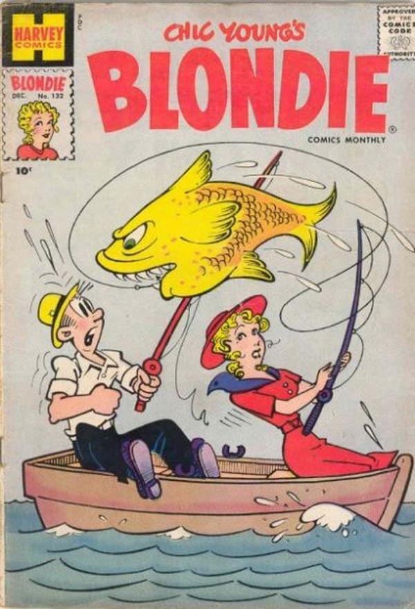 Blondie Comics Monthly #132 cover