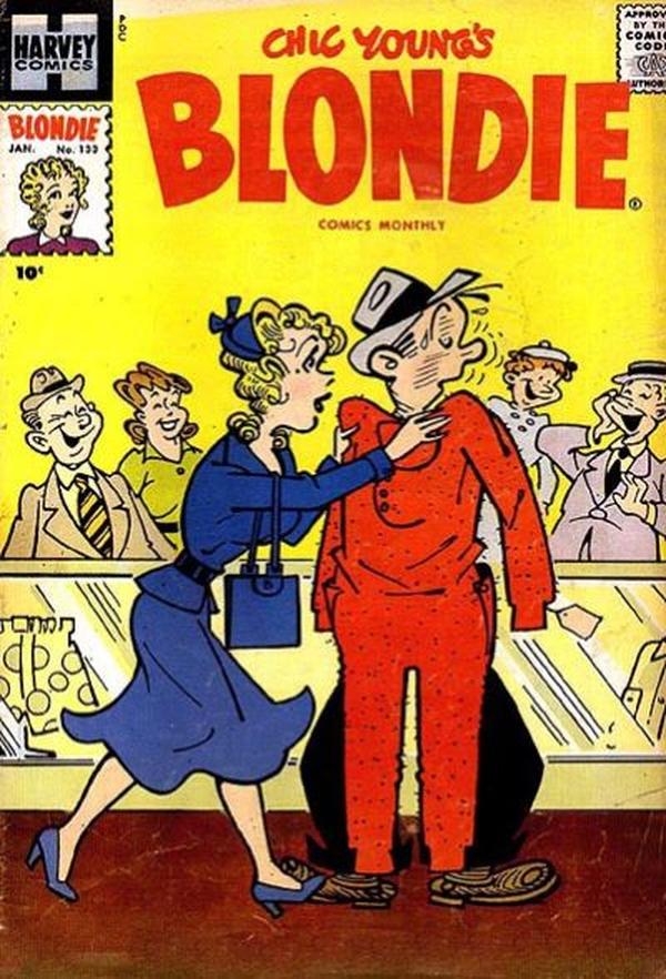 Blondie Comics Monthly #133 cover