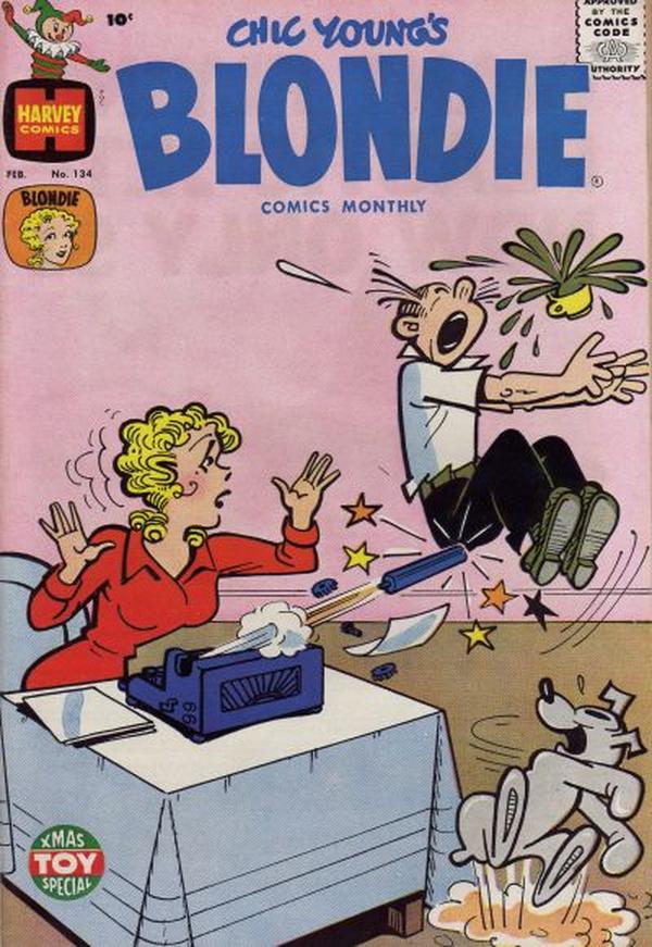 Blondie Comics Monthly #134 cover