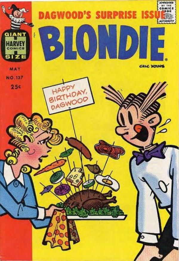 Blondie Comics Monthly #137 cover