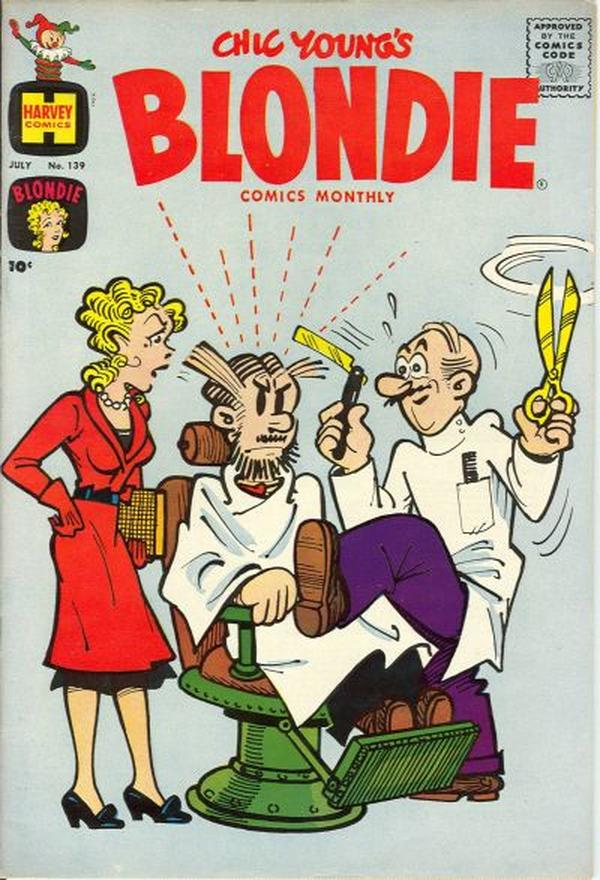 Blondie Comics Monthly #139 cover