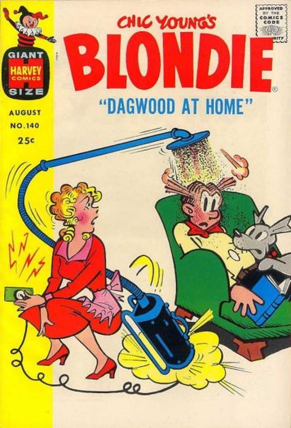 Blondie Comics Monthly #140 cover