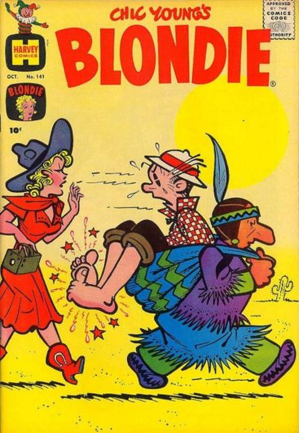 Blondie Comics Monthly #141 cover