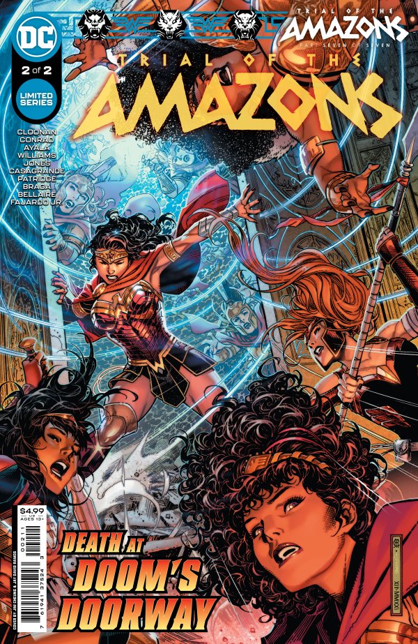 Trial of the Amazons #2 cover