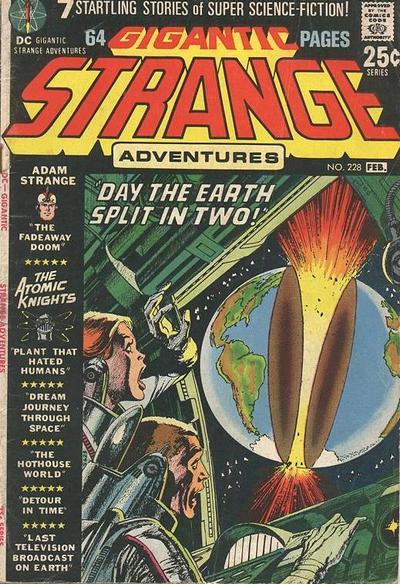 Strange Adventures #228 cover