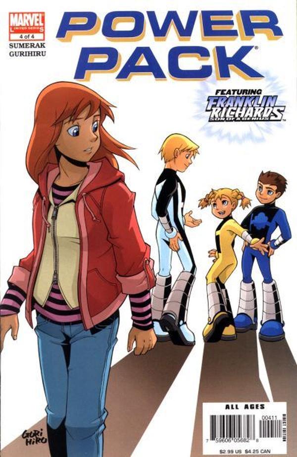 Power Pack #4 cover