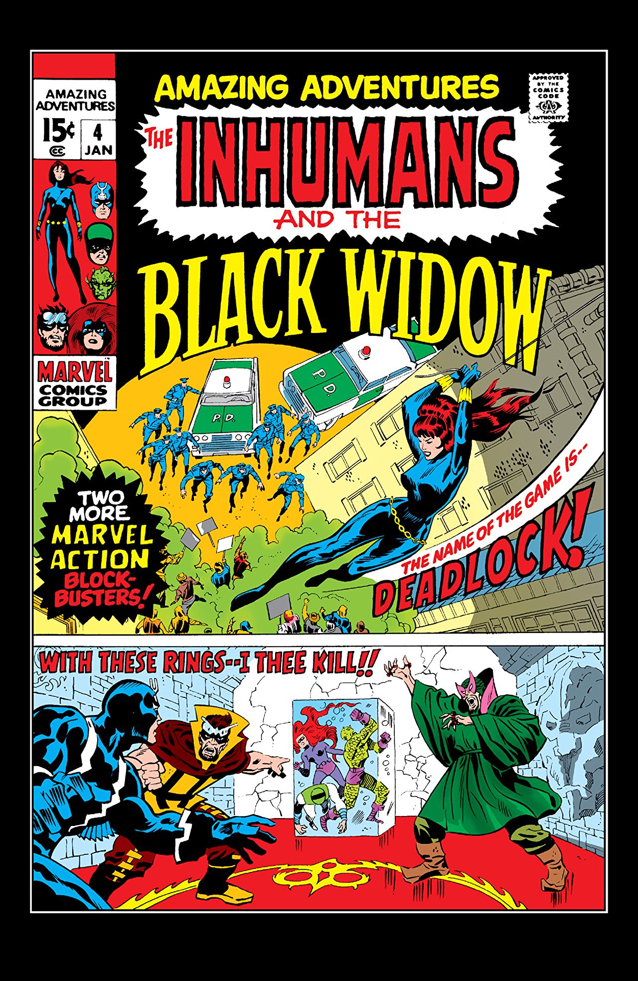 Amazing Adventures #4 cover