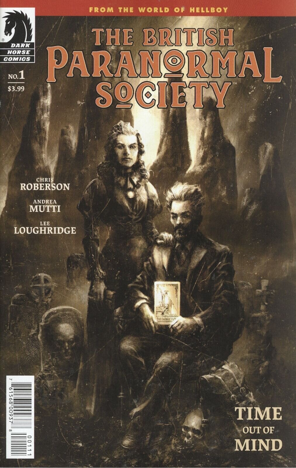 The British Paranormal Society: Time Out of Mind #1 cover
