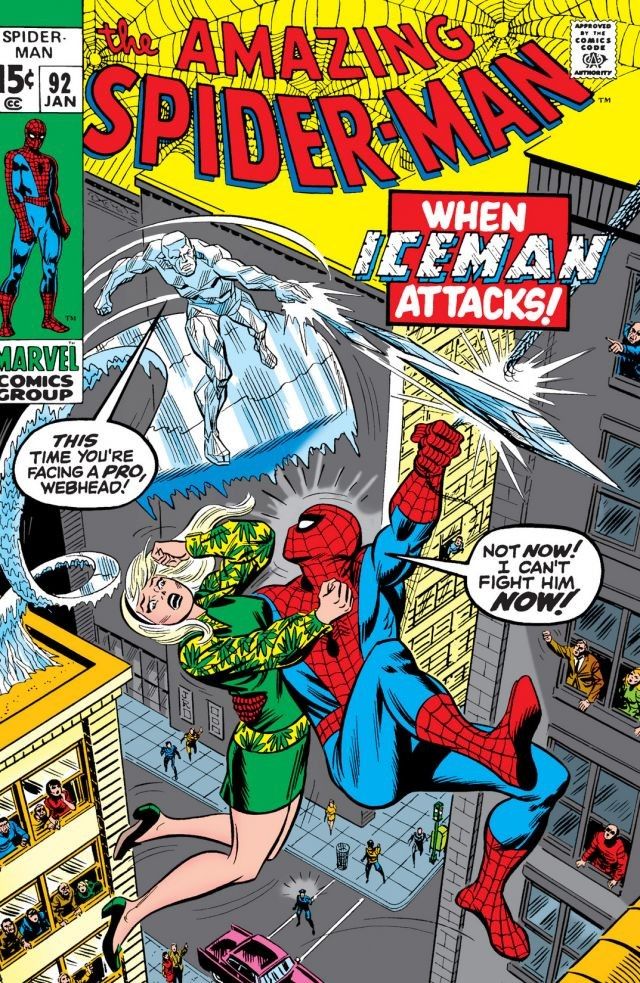 The Amazing Spider-Man #92 cover