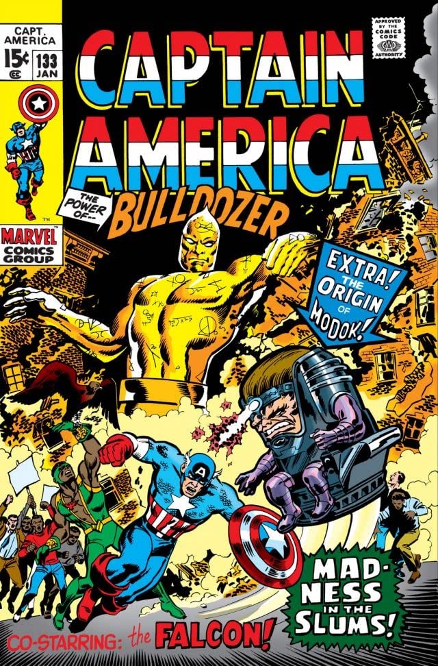 Captain America #133 cover
