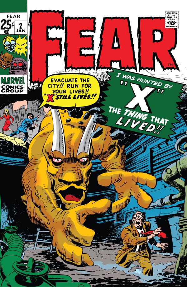 Fear #2 cover