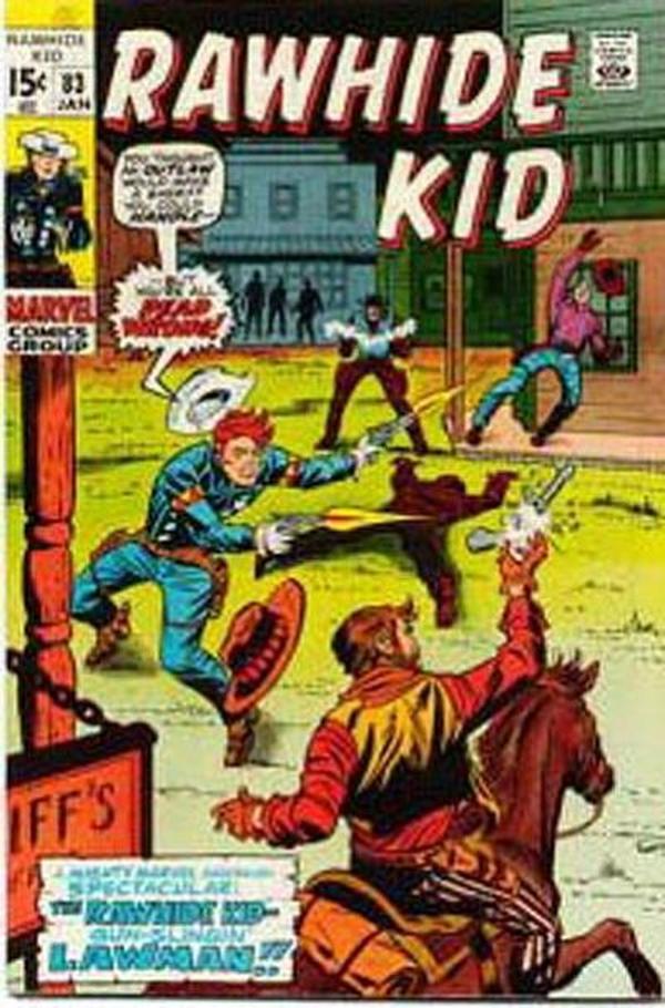 The Rawhide Kid #83 cover