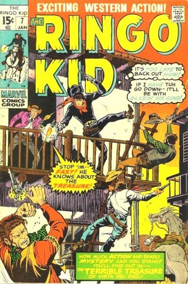 The Ringo Kid #7 cover