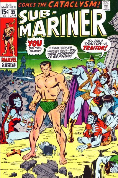 Sub-Mariner #33 cover