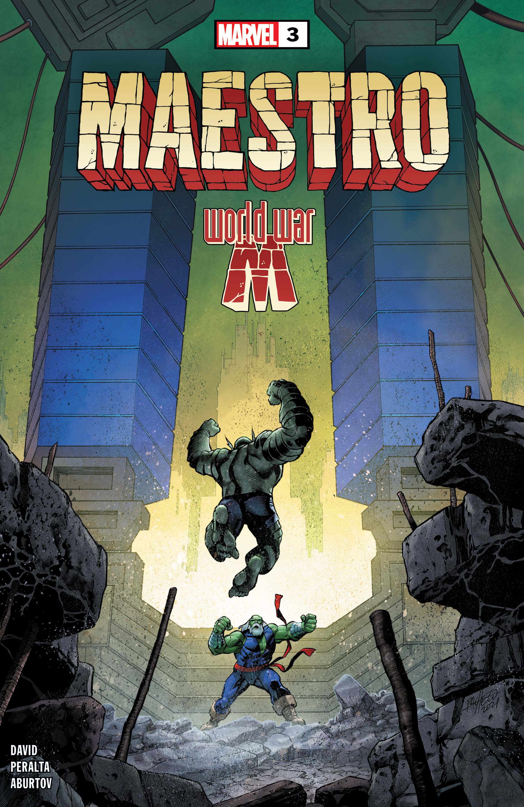 Maestro: World War M #3 cover