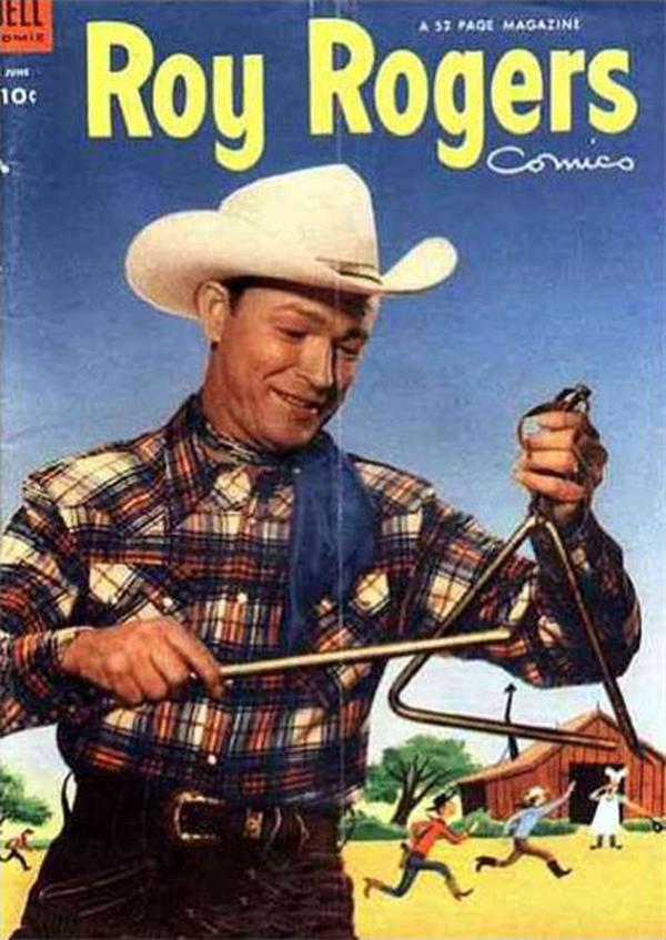 Roy Rogers Comics #66 cover