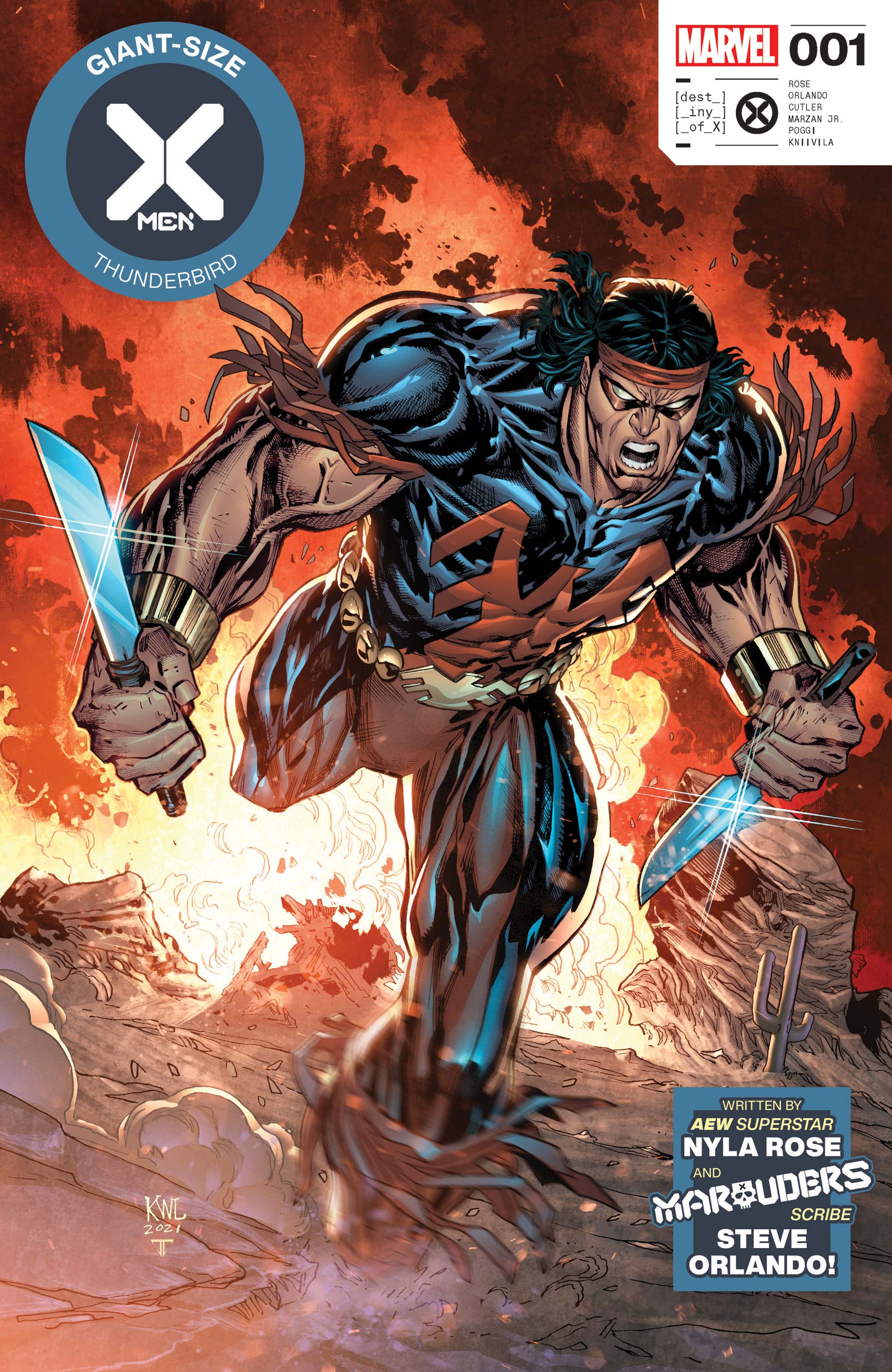 Giant-Size X-Men: Thunderbird #1 cover