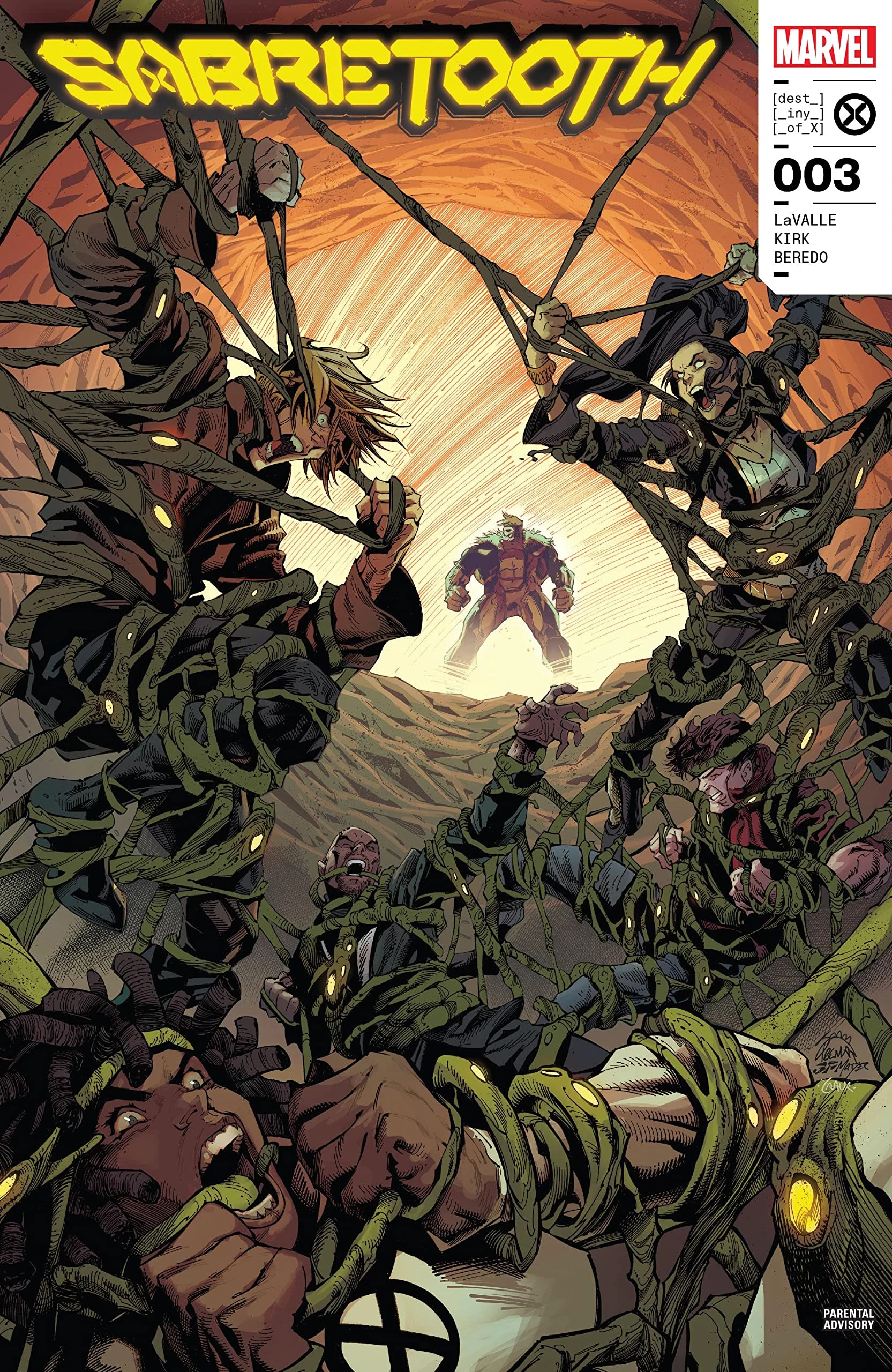 Sabretooth #3 cover