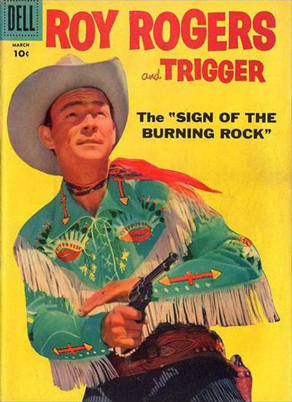 Roy Rogers and Trigger #123 cover