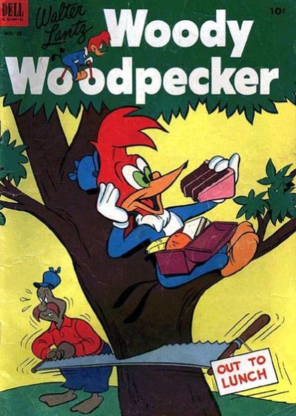 Walter Lantz Woody Woodpecker #18 cover