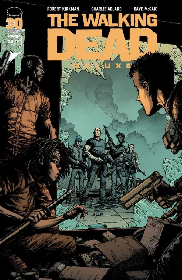 The Walking Dead Deluxe #38 cover