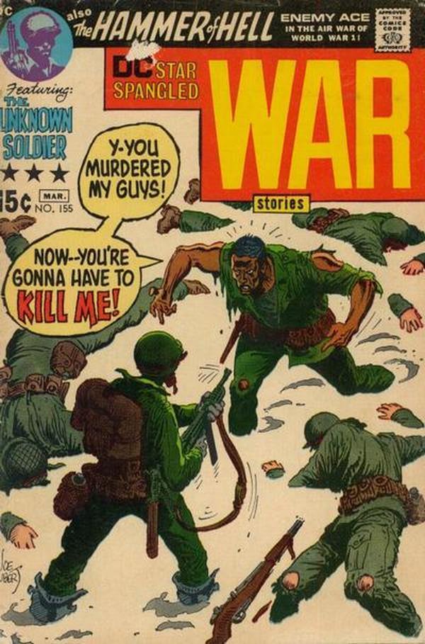 Star Spangled War Stories #155 cover