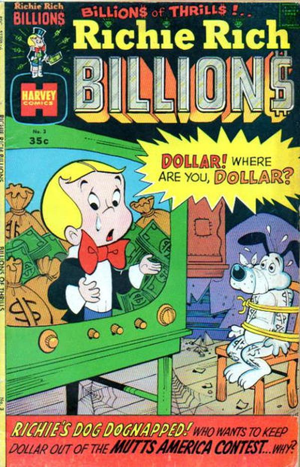 Richie Rich Billions #3 cover